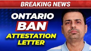 2 Years BAN on Attestation Letter  Canada study Visa Update  Canada Breaking News [upl. by Schober]