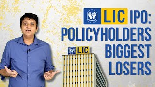 LIC IPO Investors Gain Policyholders Lose [upl. by Alemat]