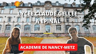 VISITE VIRTUELLE  LYCEE CLAUDE GELLEE ACADEMIE NANCYMETZ [upl. by Harras695]