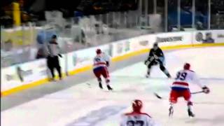 2011 Winter classic  David Steckel blind side hit on Sindey Crosby [upl. by Dania79]