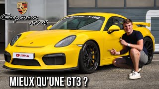 ESSAI  PORSCHE 981 CAYMAN GT4  MIEUX quune 911 GT3 [upl. by Reeher]