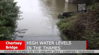 Floods in Chertsey January 2014 [upl. by Ultan67]