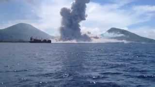 Volcano Eruption in Papua New Guinea [upl. by Notlew963]