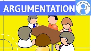 Argumentationsweisen  Argumenttypen  Argumentation amp Rhetorik einfach erklärt  Deutsch Abitur [upl. by Anwadal]