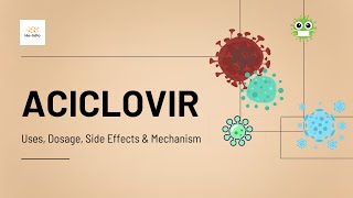 aciclovir  Uses Dosage Side Effects amp Mechanism  Zovirax [upl. by Snebur980]