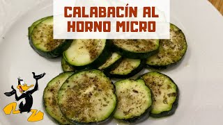 Calabacines al Horno en Microondas 🥒 ¡RECETA CON CALABACÍN [upl. by Hussar]