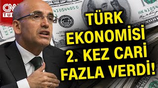 Bakan Mehmet Şimşek Açıkladı Türk Ekonomisi 2 Kez Cari Fazla Verdi  Haber Sondakika [upl. by Amrak]