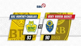 BBC MontheyChablais vs Vevey Riviera Basket  Game Highlights [upl. by Wrand147]