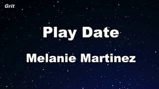 Play Date  Melanie Martinez lyric video [upl. by Grefer]