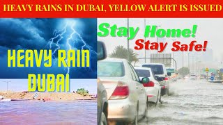 Heavy Rains in Dubai Sharjah amp Ajman  Dubai mai Toofani Barishay  UAE Weather Update [upl. by Nored]