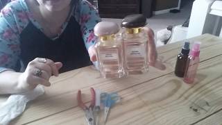 Refilling Empty Perfume Bottle [upl. by Kakalina]