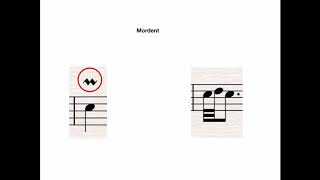 Lesson 11 More Music Symbols mordent trill turn and their inverted forms [upl. by Ahsak]