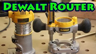 Dewalt DWP611PK Plunge Router Review [upl. by Mott]