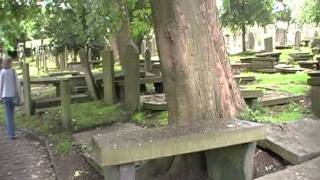 Graveyard at the Brontes Parsonage Haworth Yorkshire [upl. by Eahc245]