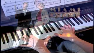 Crocketts Theme  Miami Vice  Piano [upl. by Osher]