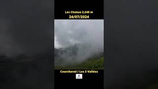 Courchevel  Les 3 Vallées ⏩ Timelapse 100 jours [upl. by Brenn]