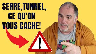 Serre tunnel ce quon vous cache [upl. by Horwitz]