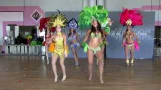 Brazilian Samba Performance Routine [upl. by Ellerrad]