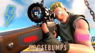 GOOSEBUMPS 👹 CHASE ATLANTIC fortnite montage [upl. by Annaihr]