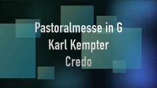 Karl Kempter Pastoralmesse in GDur original aus Augsburg [upl. by Koss]