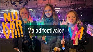 Vi drar på MELODIFESTIVALEN 🪩🎶🕺🏼💃🏼 [upl. by Nedarb132]