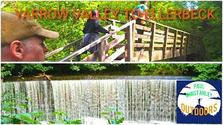 WE EXPLORE THE RIVER YARROW IN LANCASHIRE UK [upl. by Enomal]