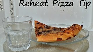 Pizza Reheat Microwave Tip How to Get Crispy Crust on Leftover Pizza in 30 Secs by Chawlas Kitchen [upl. by Horst]