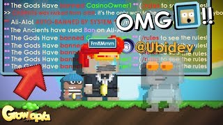 TROLLING CASINO ftUBIDEV GONE WRONG  Growtopia [upl. by Sirromad]