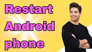 How to restart android phone without power button power button defective this is the solution [upl. by Landbert]