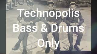 YMO Technopolis Bass amp Drums Only [upl. by Comyns]