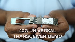 40G Universal Transceiver Demo [upl. by Agosto]