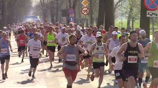 20 Cracovia Maraton 23IV2023 Marathon in Krakow Poland [upl. by Allebasi]