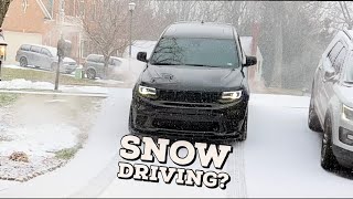 1000HP Trackhawk Daily Driver amp SNOW [upl. by Anel]