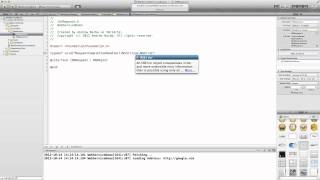 iOS 6 Web Service Tutorial Part 1 [upl. by Gower]