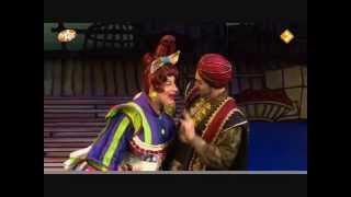 Graham Hoadly interviewed as Widow Twankey in Aladdin  Richmond Theatre 2012 [upl. by Biernat]