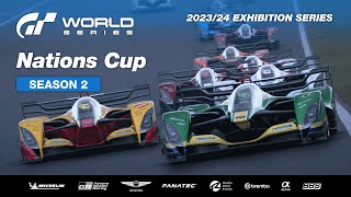 2 GT7 【夫婦でライブ配信】 ワールドシリーズ  ネイションズカップ 202324 エキシビションシリーズ  シーズン 2 [upl. by Notsuj]