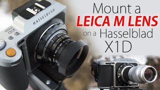 Mount Leica M Lenses on your Hasselblad X1D  Leica M to Hasselblad X1D Lens Adapter [upl. by Win]