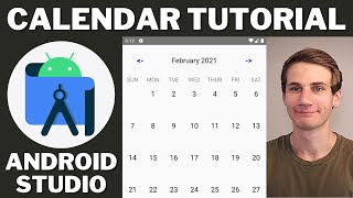 Calendar App Example Android Studio Tutorial [upl. by Tera]