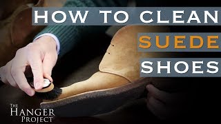 How to Clean Suede Shoes [upl. by Eemak]