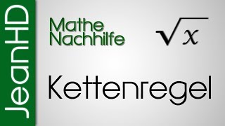 Mathe Nachhilfe  Kettenregel  Ableitungen  Analysis [upl. by Carey]