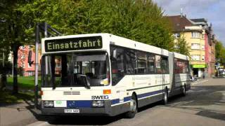 Sound Bus MB O 405 G  468  Südwestdeutsche VerkehrsAG Lahr Ortenaukreis [upl. by Assiluj]