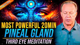 20Min Pineal Gland Guided Meditation Third Eye Activation  Joe Dispenza [upl. by Areem]