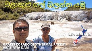 නවසීලන්තයේ වළාකුළු ගල් බලන්න යමු  Orakei Korako Geothermal Park amp Aratiatia Dam  Sinhala Vlog [upl. by Kynthia]