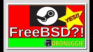 Steam on FreeBSD  It is possible [upl. by Ytsanyd]