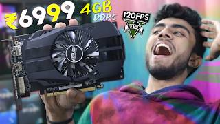 CHEAPEST 4GB GPU For GamingDDR5 🤩 Normal PC Into Gaming PC  RX 550 vs GT 1030 [upl. by Nomrac]