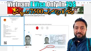 Vietnam E Visa Apply On Pakistani Passport Only In 25   Visa For Pakistani  Travel With Adil [upl. by Steinke410]