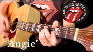 ANGIE by The Rolling Stones  Acoustic Instrumental Cover by Karl Golden [upl. by Vogeley]