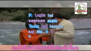 CHADI RE CHADII hindi karaoke for Male singers with lyrics [upl. by Syd]