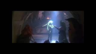 Return of the Jedi Unaltered  Oolas Death at Jabbas Palace [upl. by Nywroc]