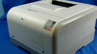 HP Color LaserJet CP1215 Test Page Auction bay Online wwwauctionbayonlinecom [upl. by Sirenay39]